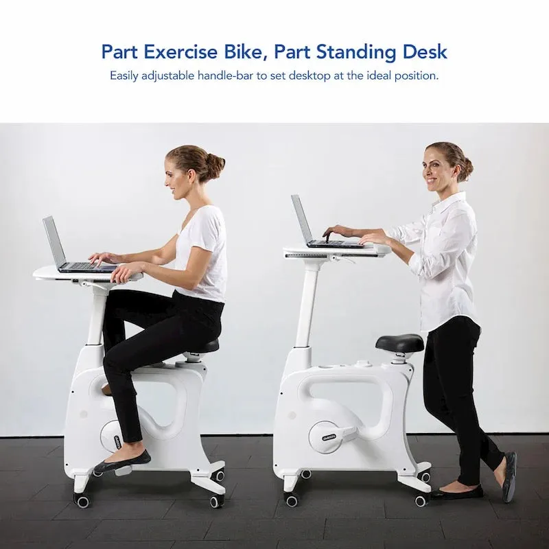 ERGOWORKS - EW-F209DT-WHV2 - All-In-One Desk Bike (White)