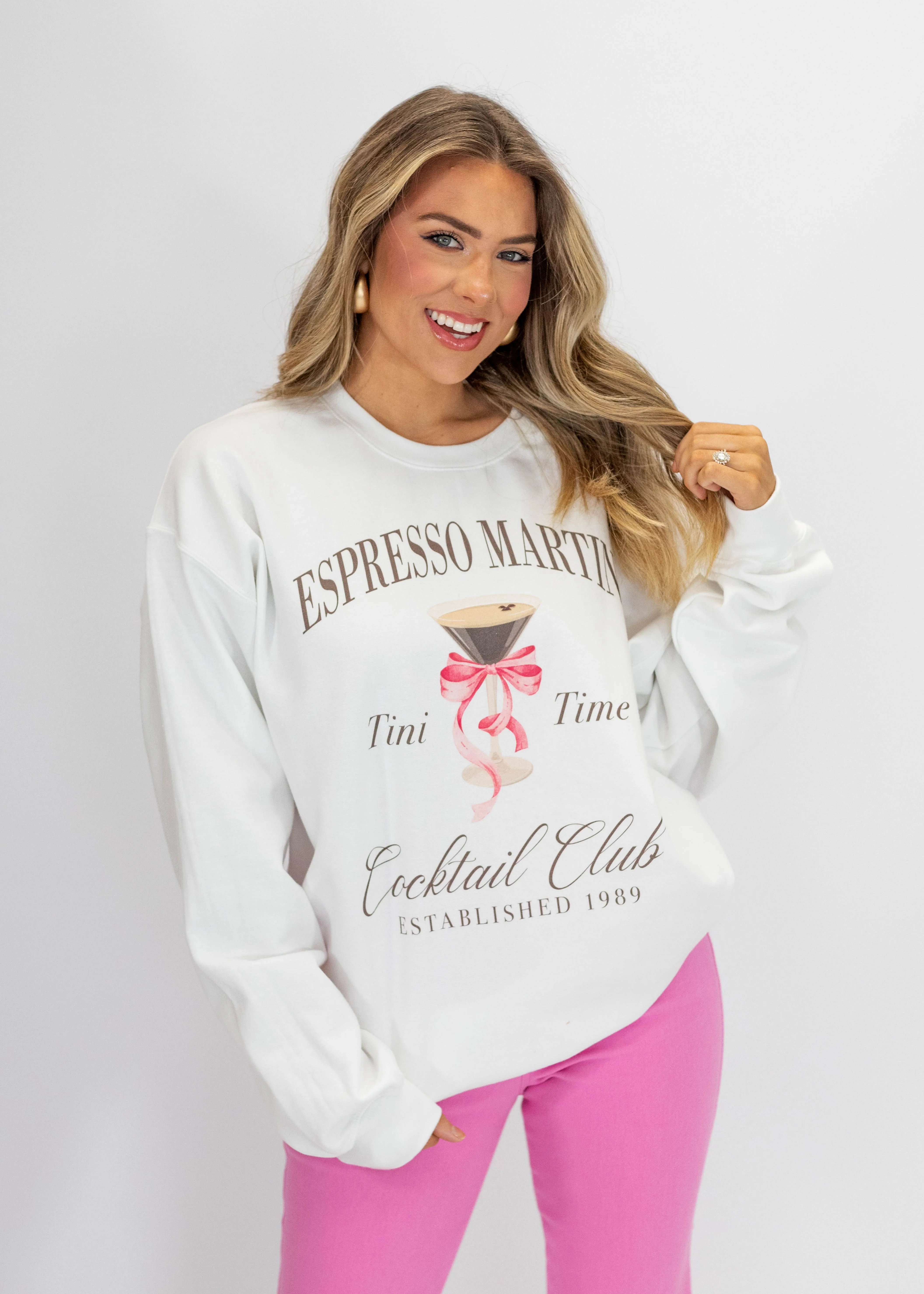 Espresso Martini Club Sweatshirt FINAL SALE