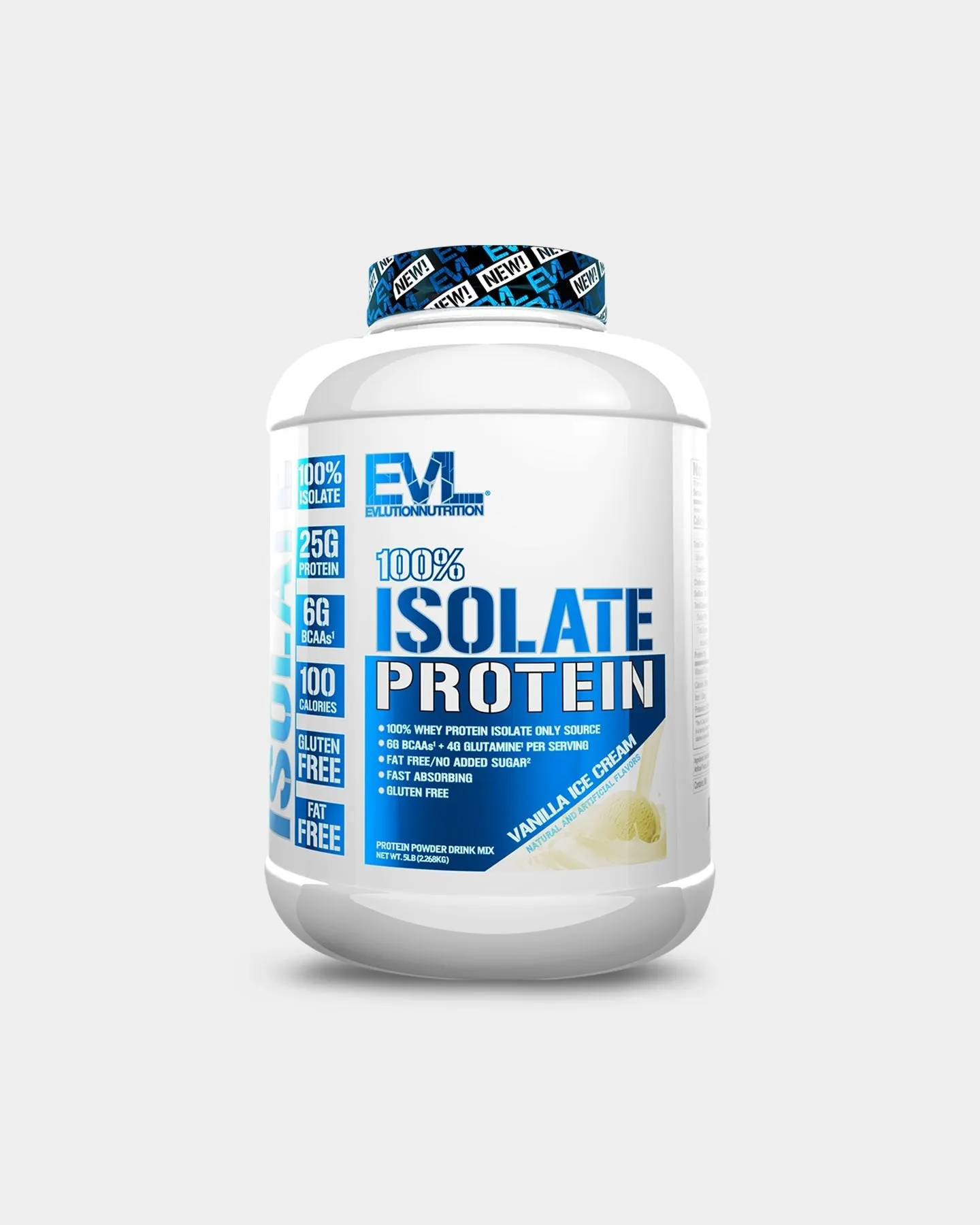 EVLUTION NUTRITION 100% Whey Protein Isolate