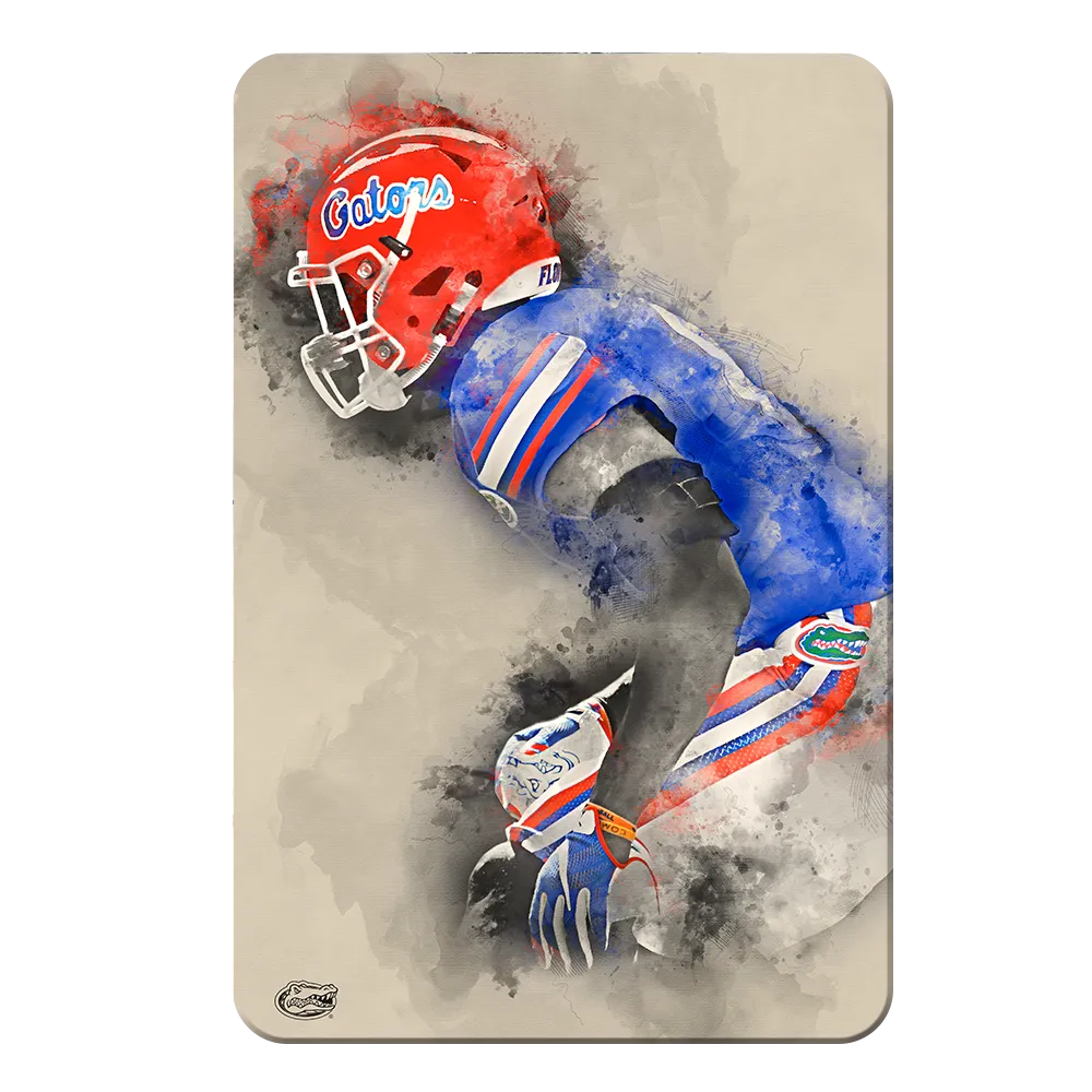 Florida Gators - Gator Defend Watercolor