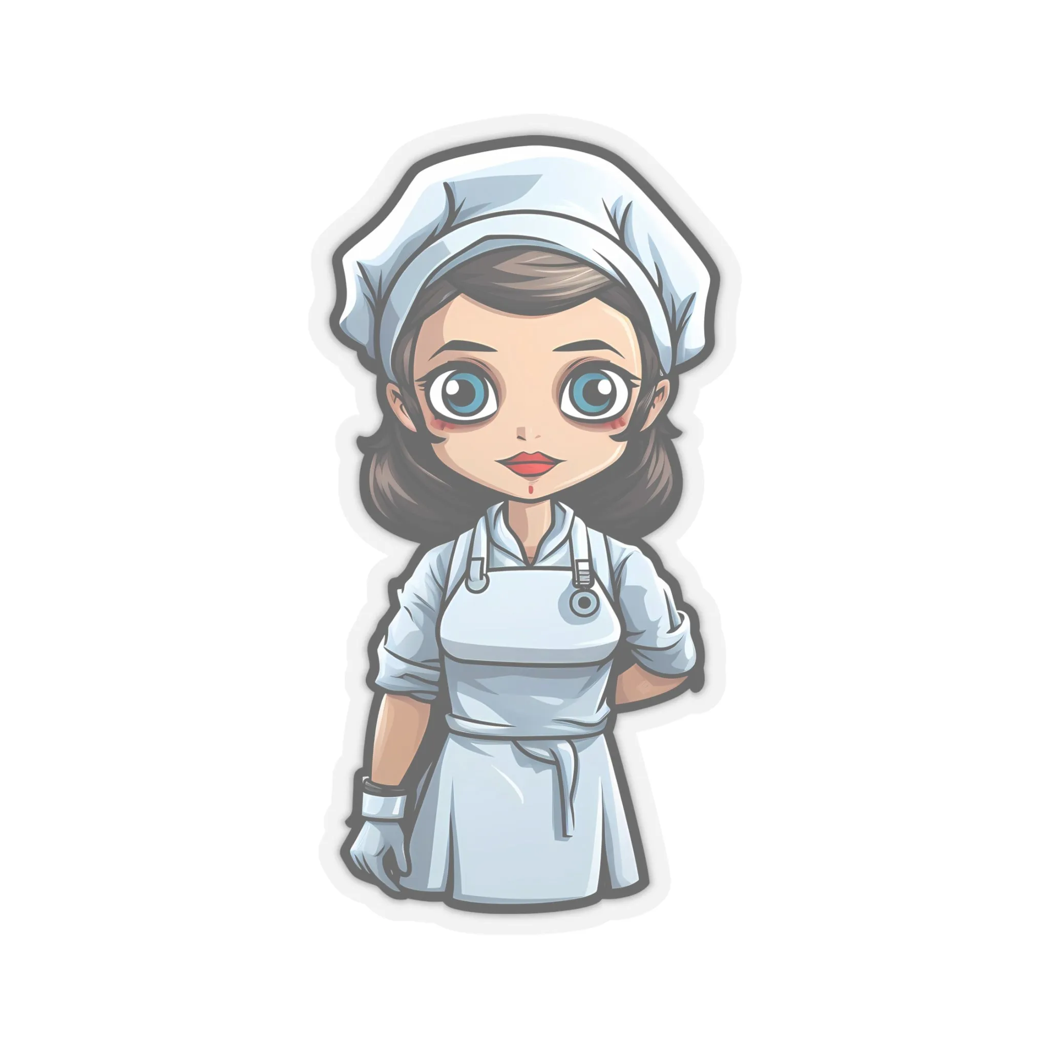 Get Hauntingly Creative with Halloween Zombie Nurse Stickers