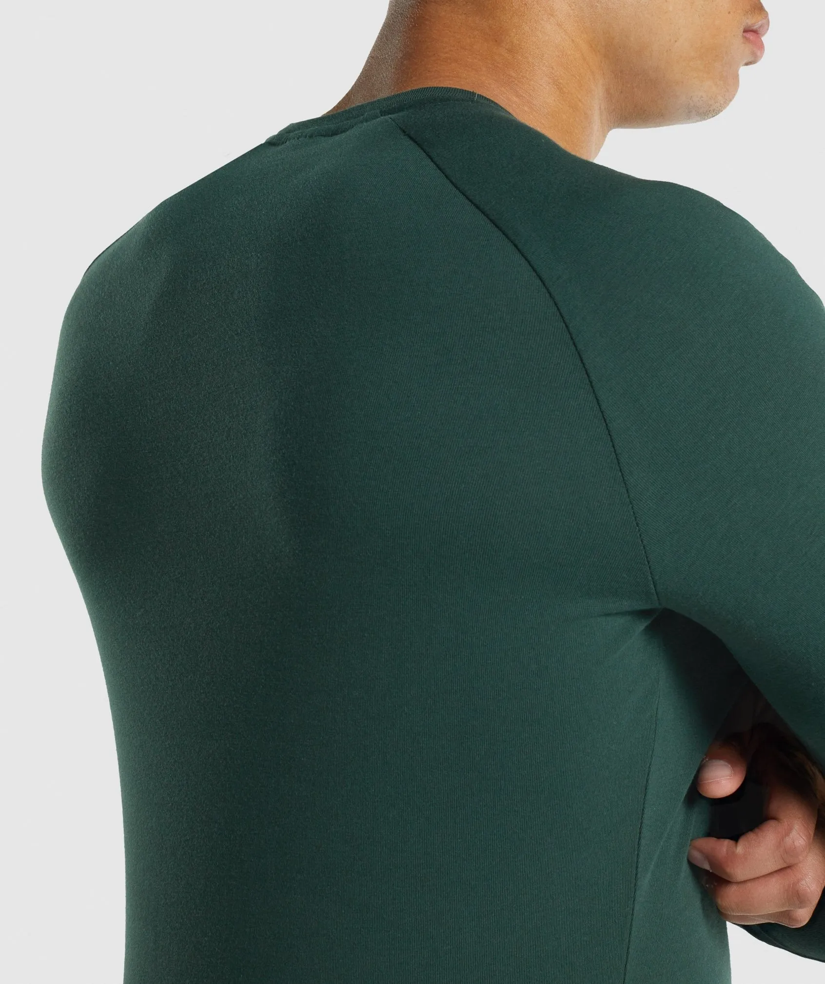 Gymshark Apollo Long Sleeve T-Shirt - Dark Green