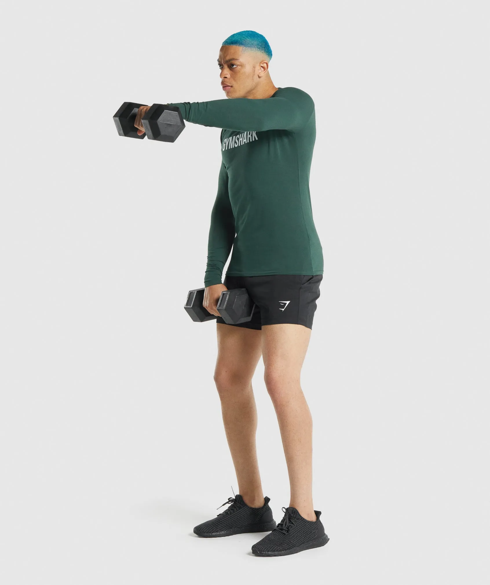 Gymshark Apollo Long Sleeve T-Shirt - Dark Green