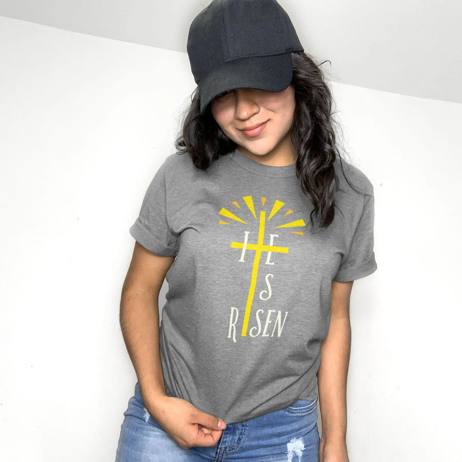 He Is Risen Tee