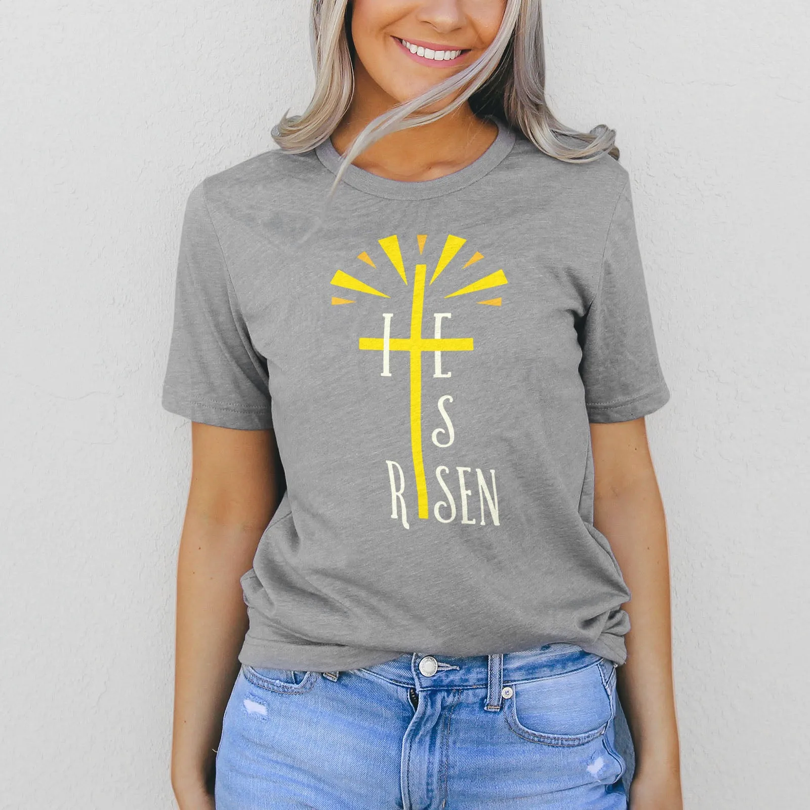 He Is Risen Tee