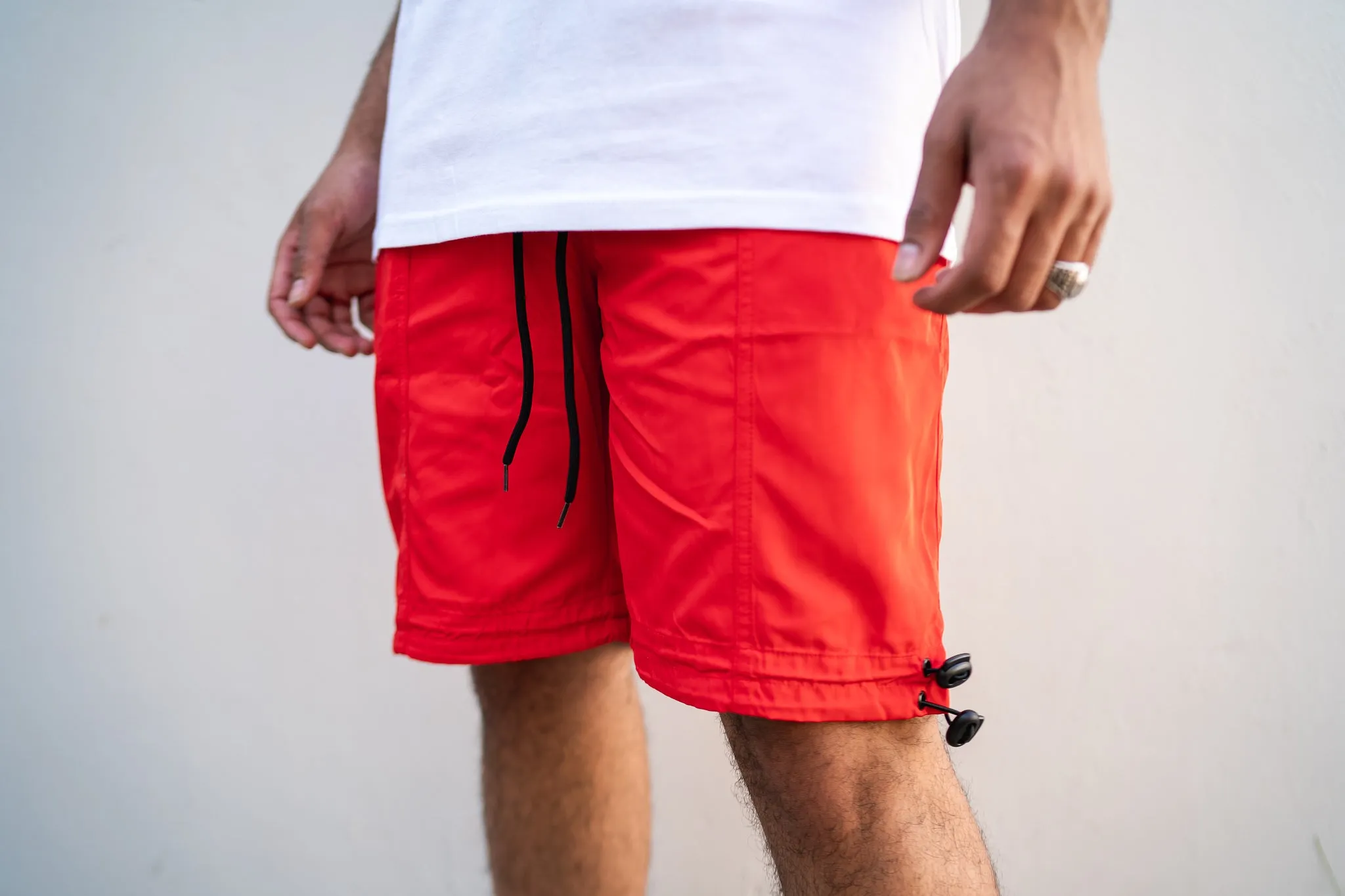 Hyper Track Shorts (Red/Black)