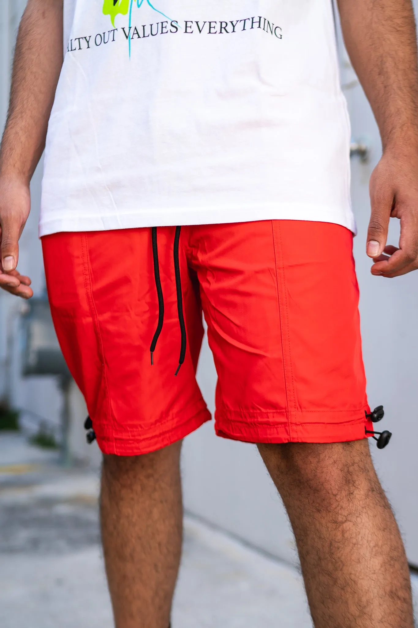 Hyper Track Shorts (Red/Black)