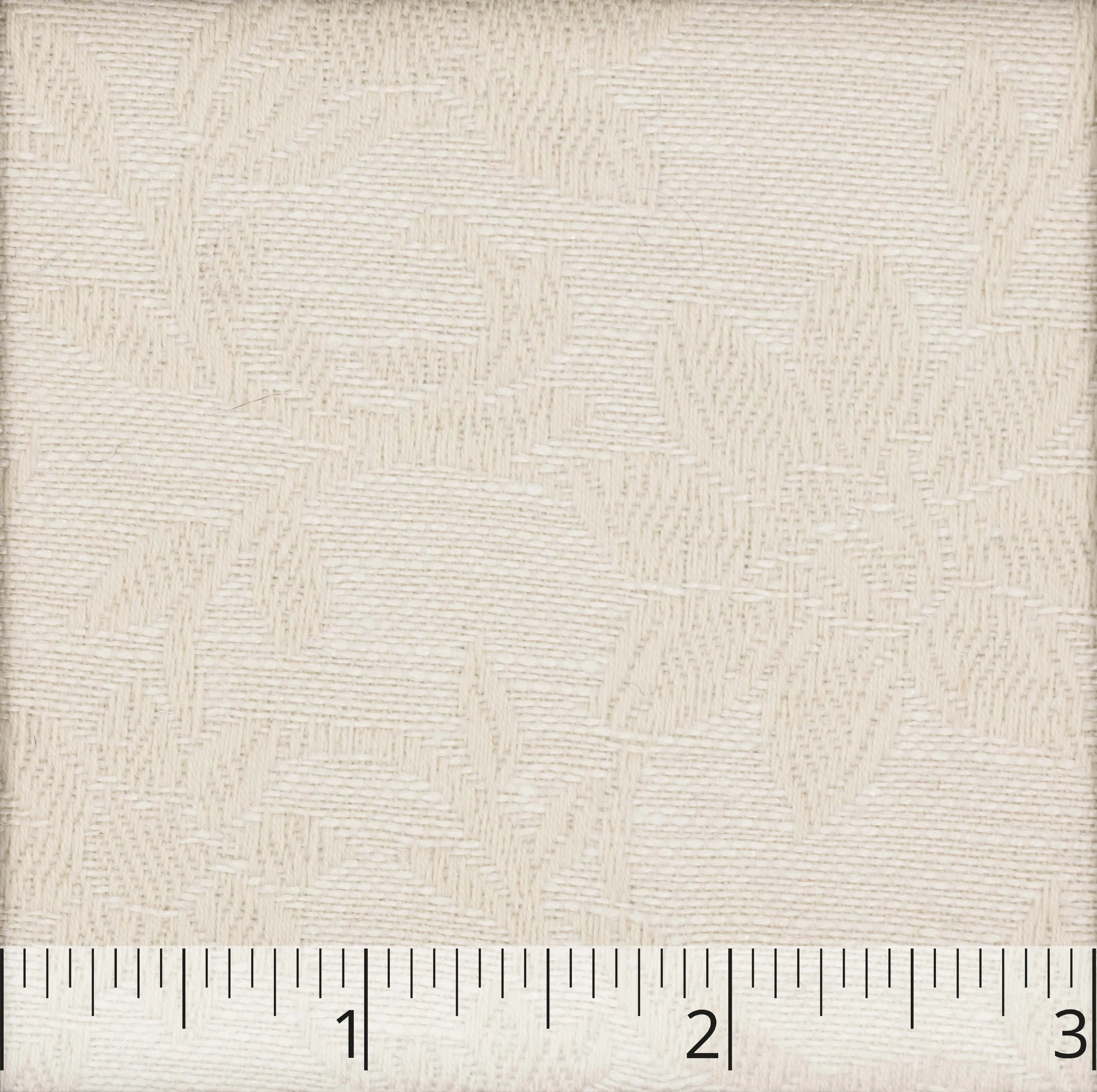 Ivory Floral Linen Damask - $16.00 yd.