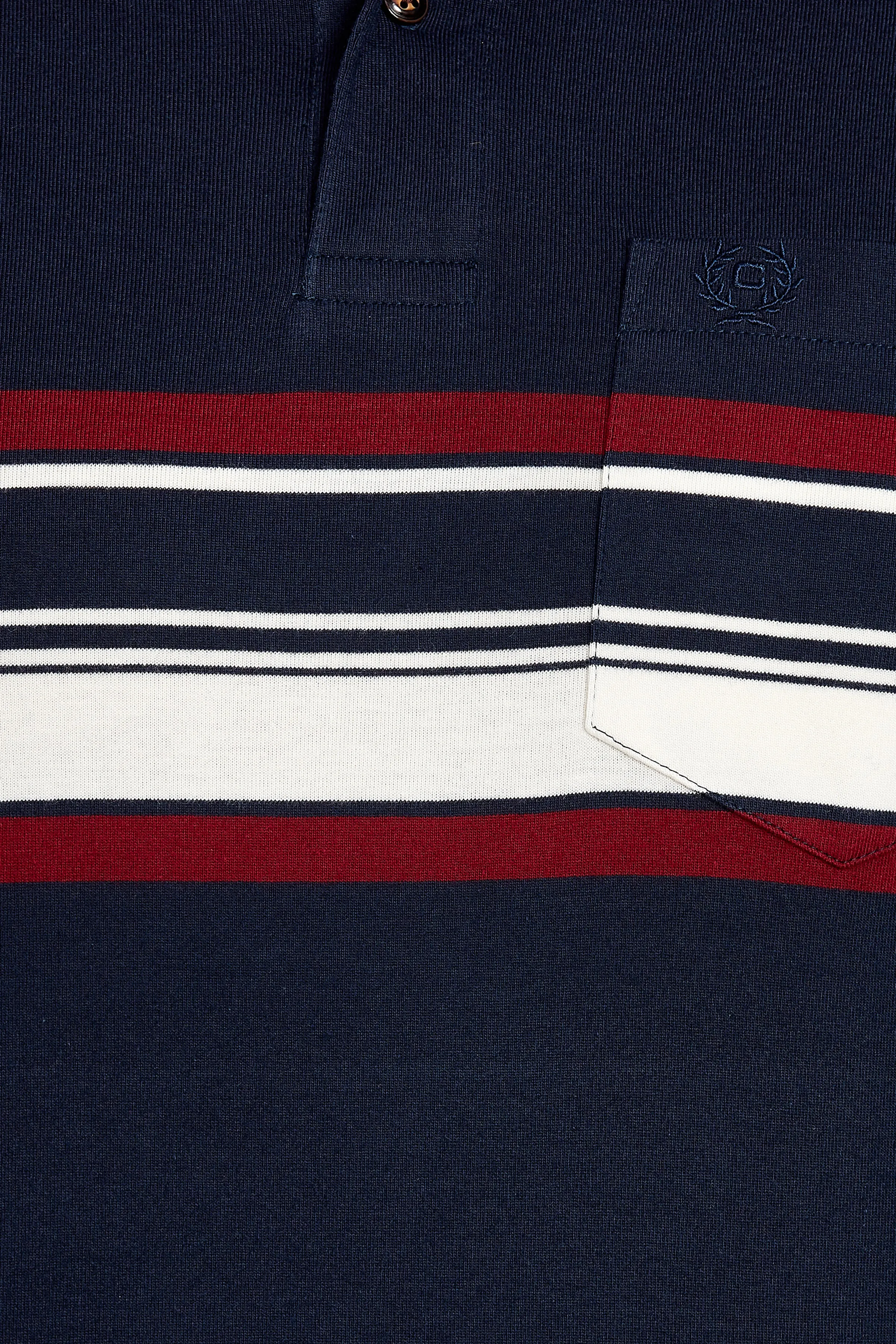 Jersey Stripe Polo