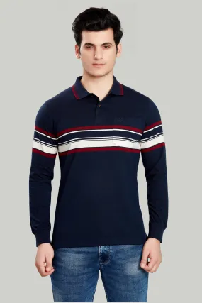 Jersey Stripe Polo