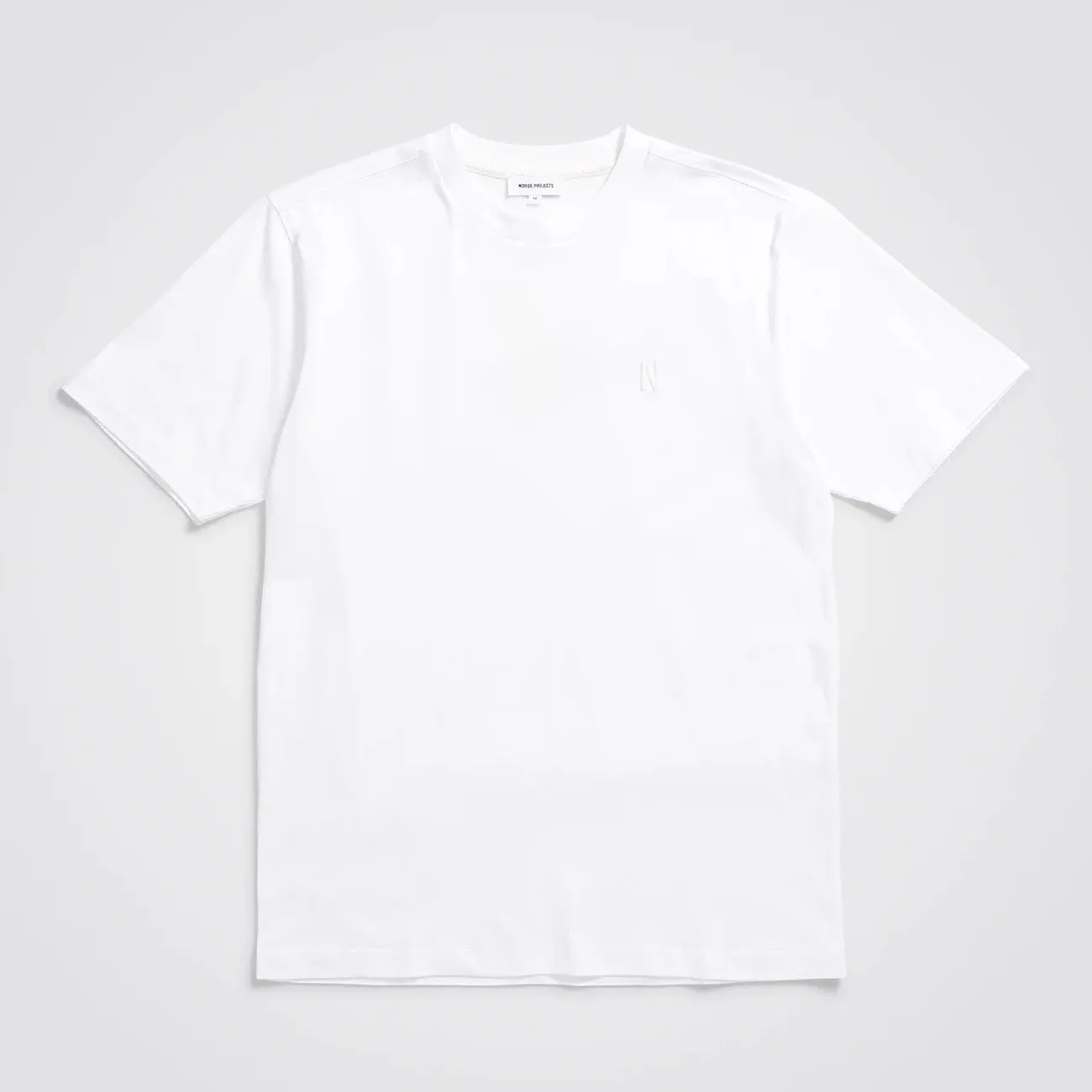 Johannes Organic N Logo T-shirt - White