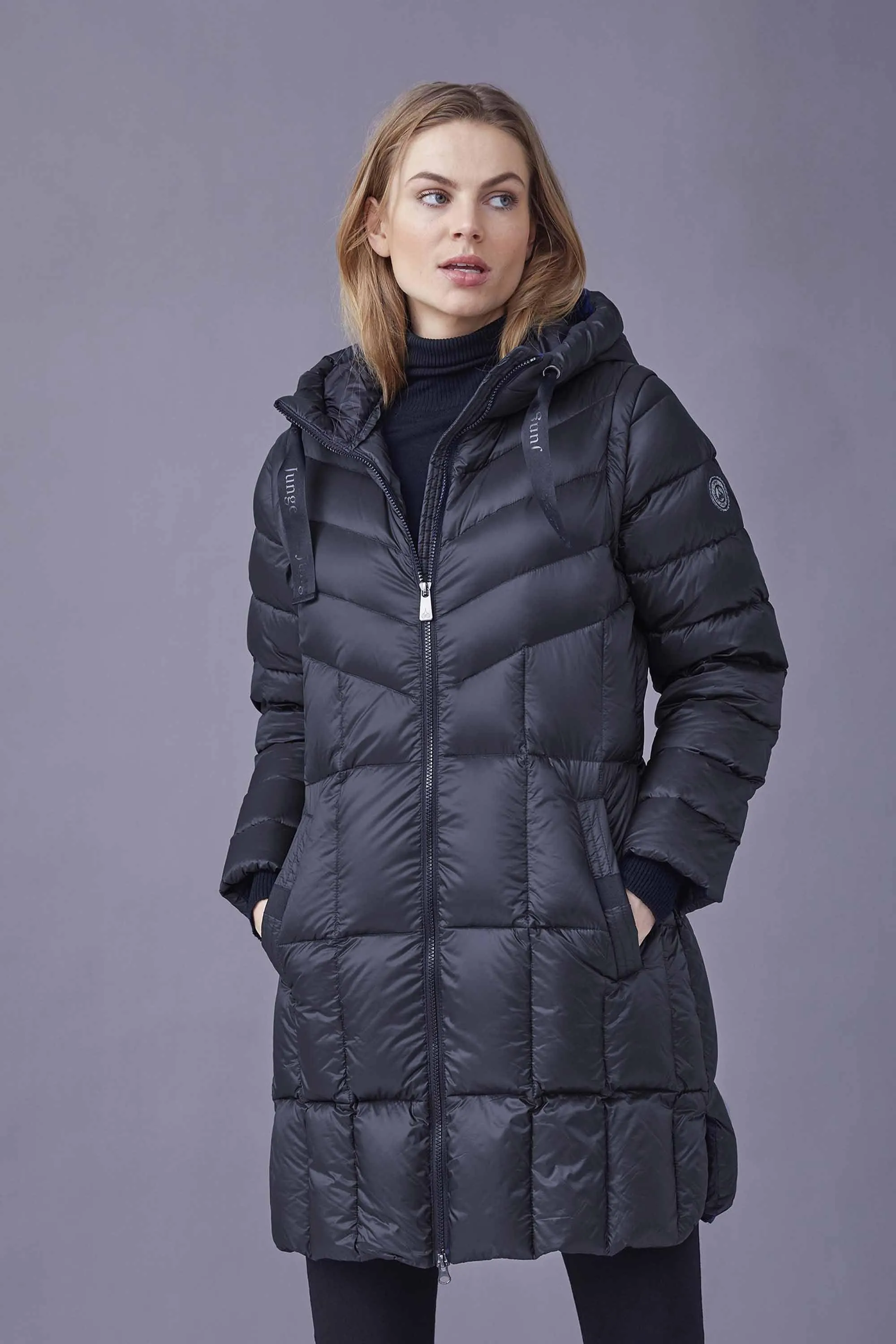 Junge Coat Anthracite Style 0222-2843-62