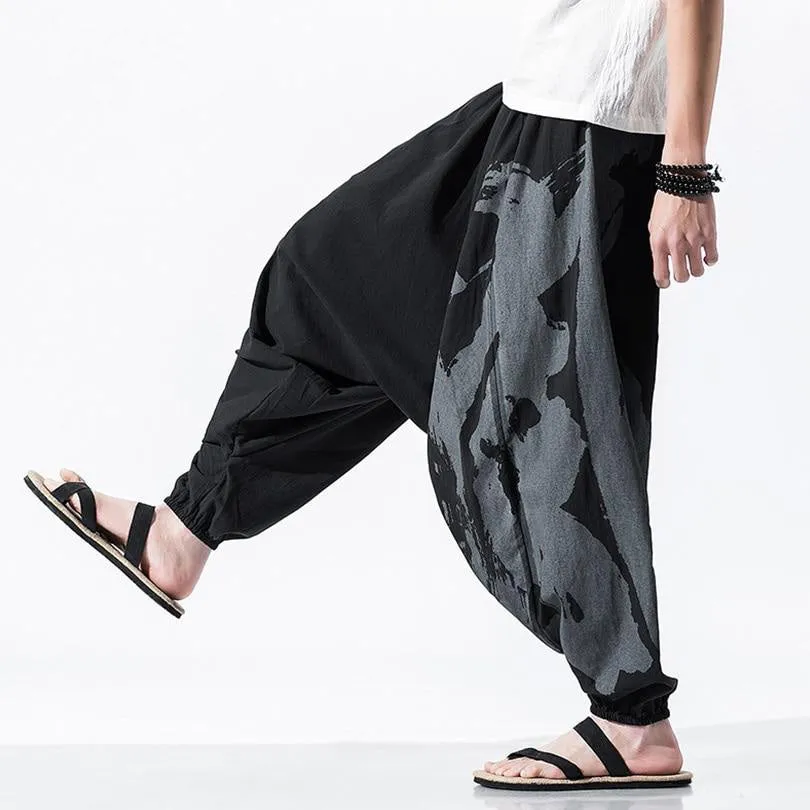 Kaiko Linen Harem Pants