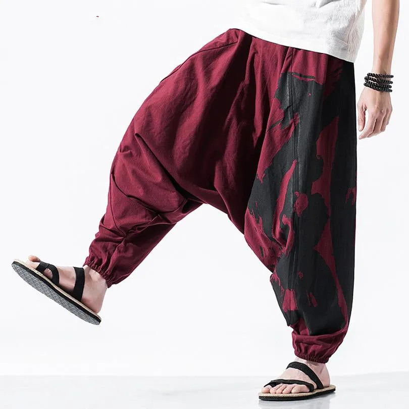 Kaiko Linen Harem Pants