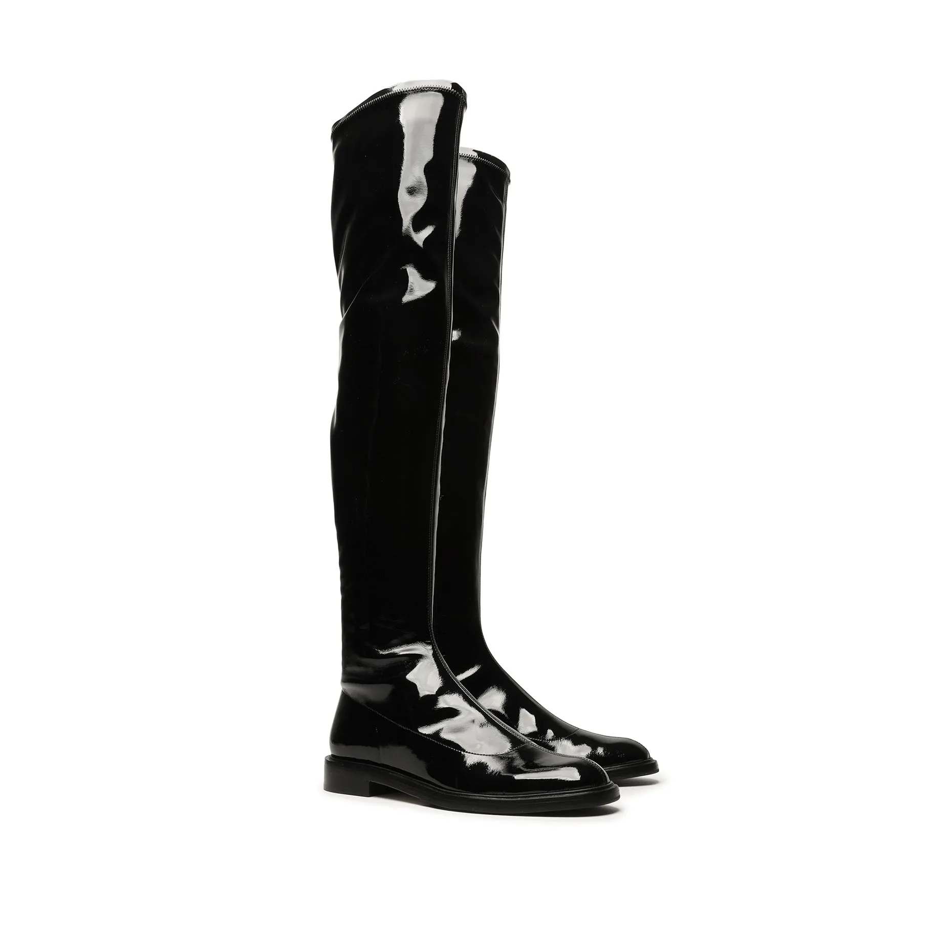 Kaolin Over the Knee Patent Leather  Boot