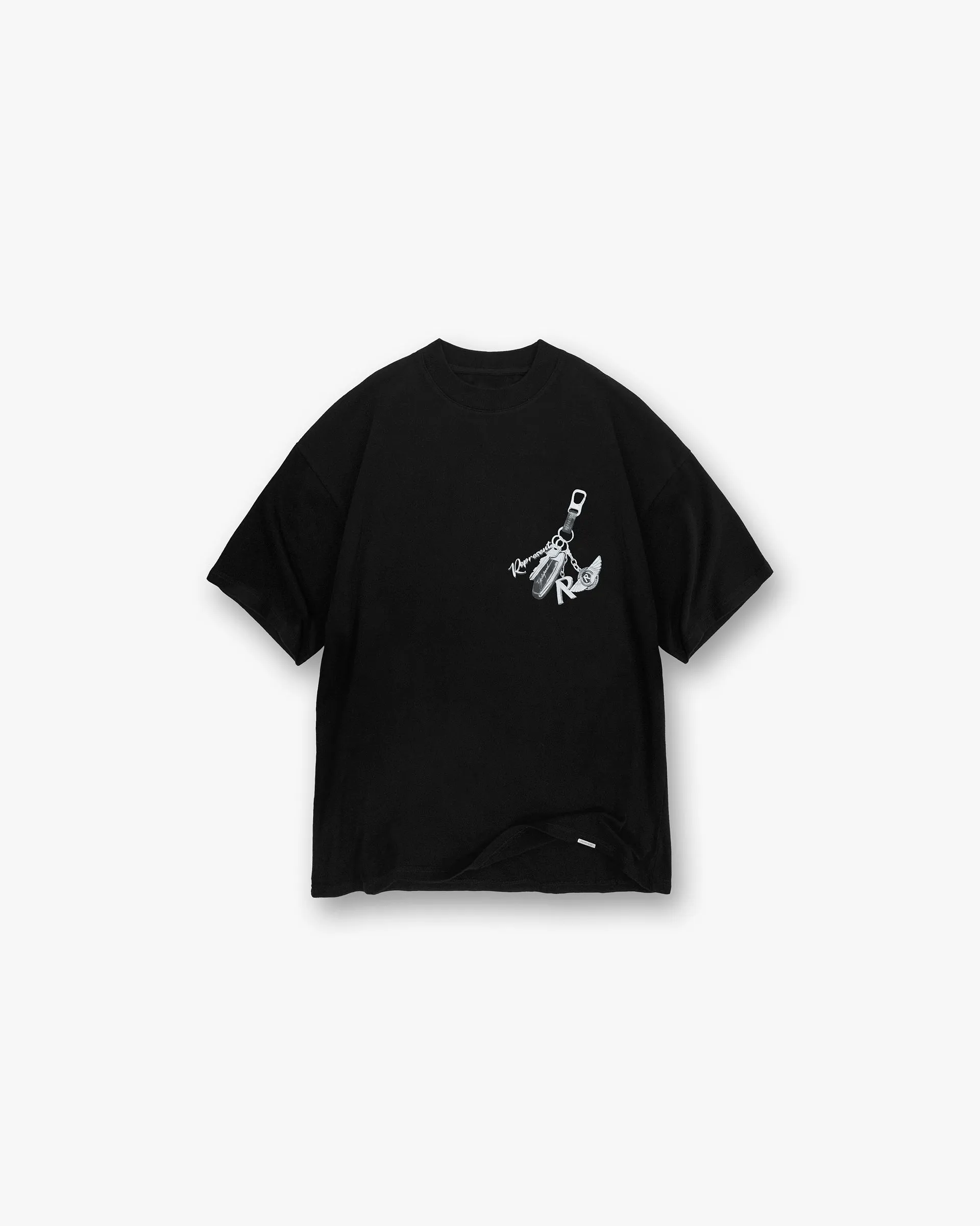 Keys To The Club T-Shirt - Jet Black