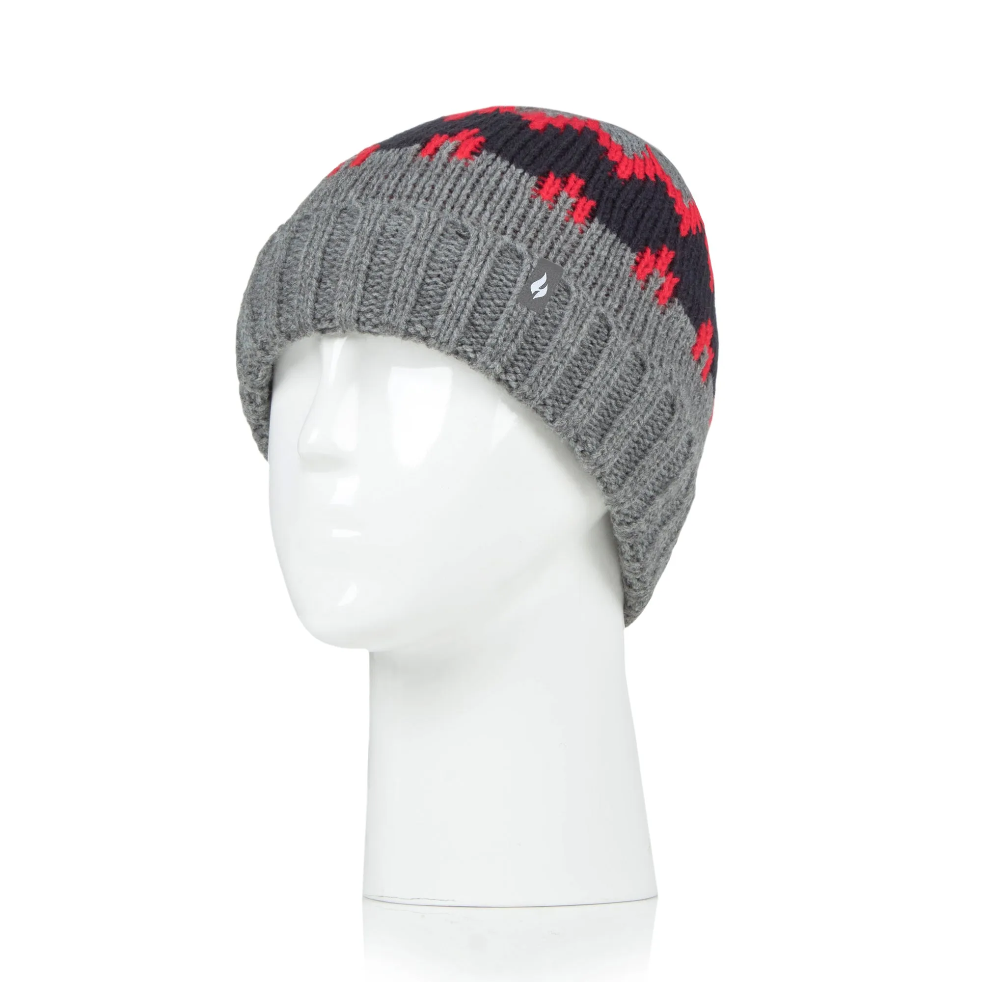 Kids Ridge Turn Over Hat - Red & Navy