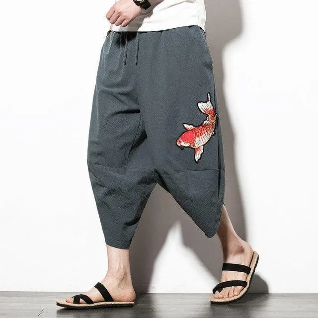 Kingyo Men's Pants