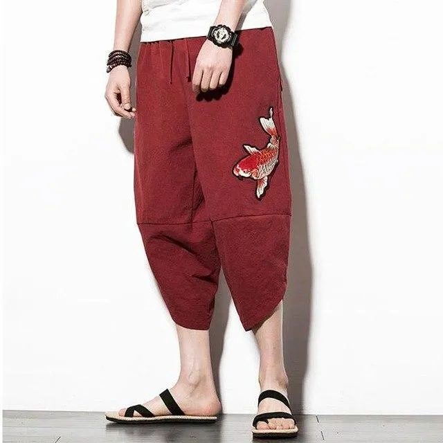 Kingyo Men's Pants