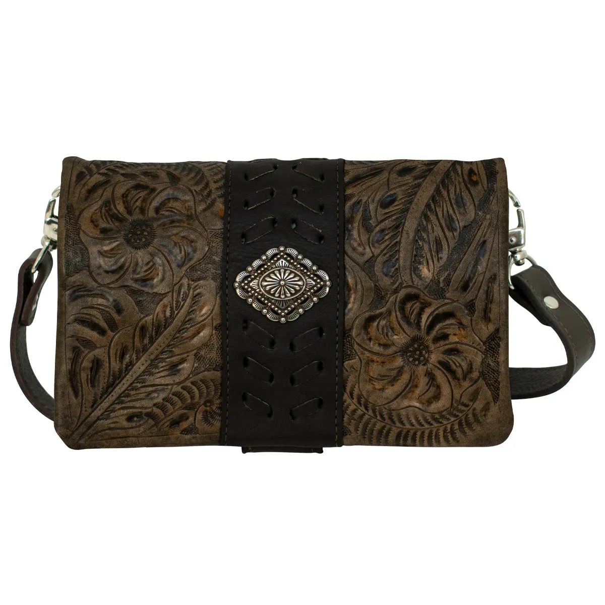 Large Grab-and-Go Foldover Crossbody