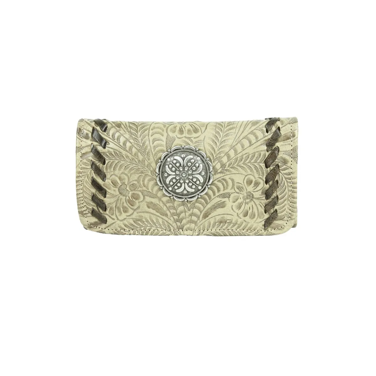 Lariats & Lace Ladies Tri-Fold Wallet