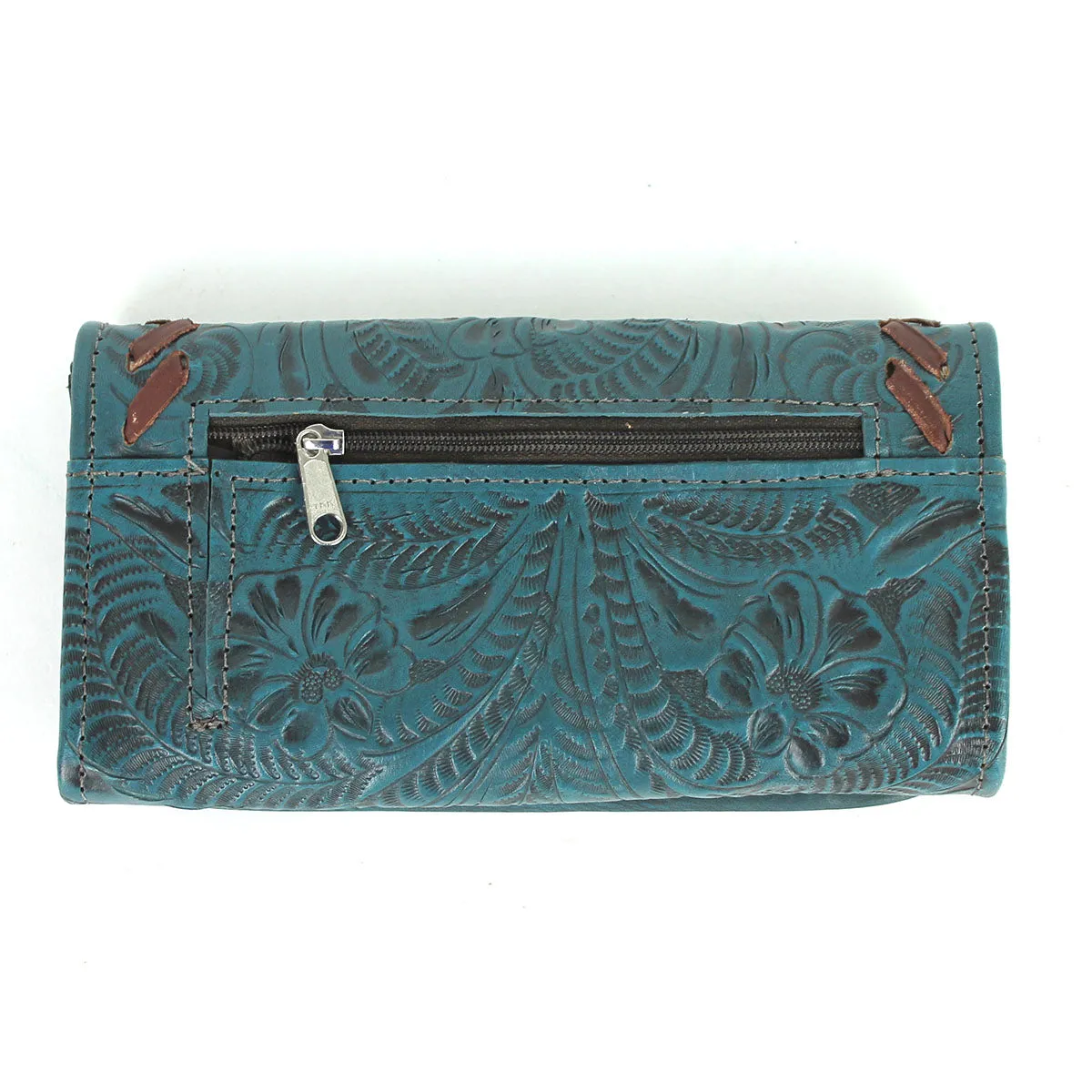 Lariats & Lace Ladies Tri-Fold Wallet