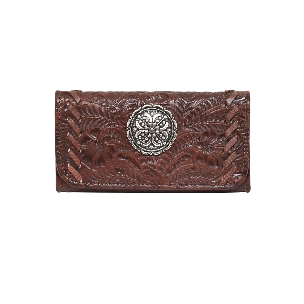 Lariats & Lace Ladies Tri-Fold Wallet