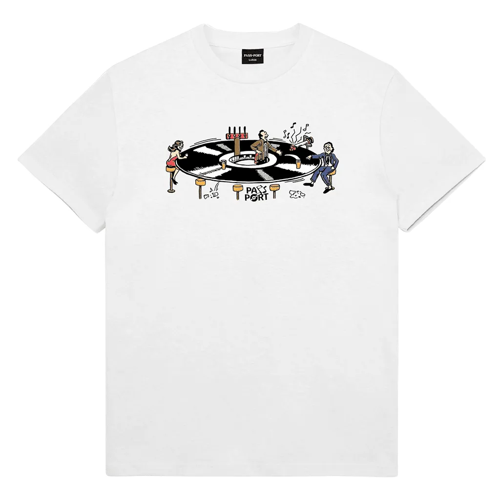 Lazy susan t-shirt - White