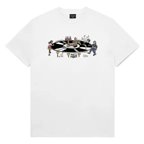 Lazy susan t-shirt - White