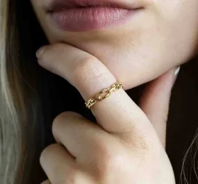 Link Ring | Gold