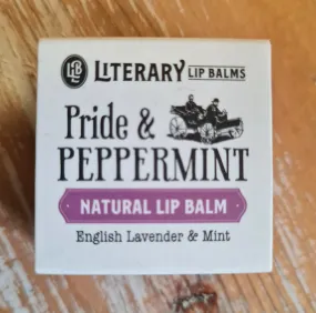 Literary Lip Balm Pride English Lavender & Mint