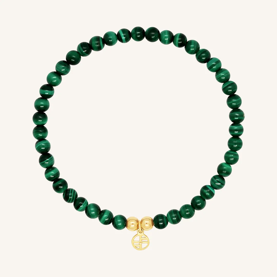 Malachite Lumier Bracelet - Stone of Transformation