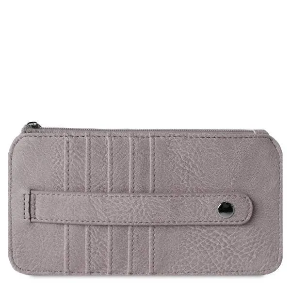 Marie Credit Card Sleeve - Gray