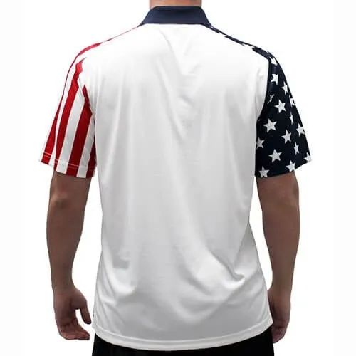 Men's Patriotic Performance Polo Bundle of 3 Shirts