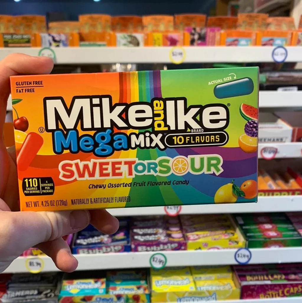 Mike and Ike Mega Mix Sweet or Sour