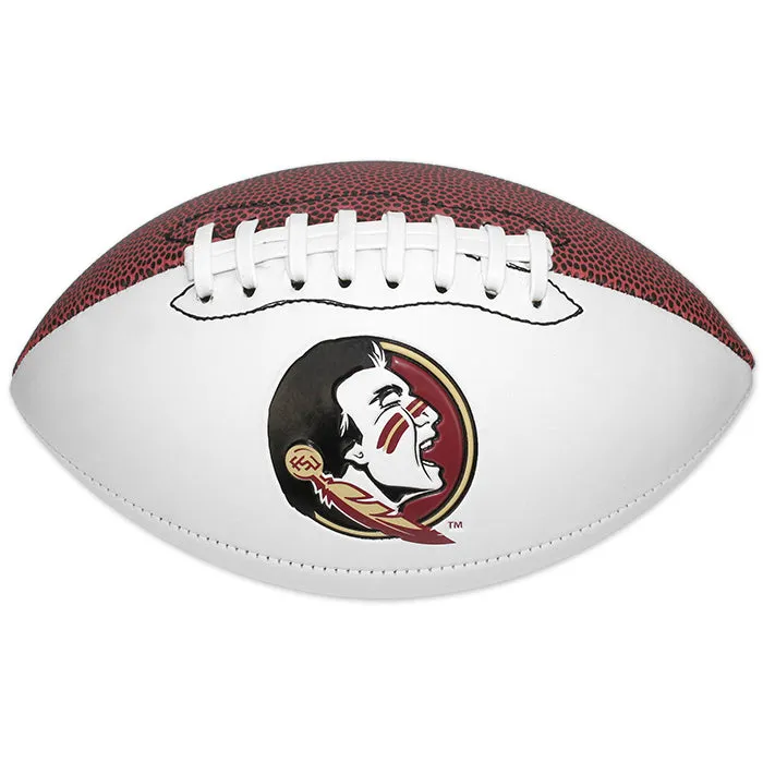 Mini Autograph Football with Seminole Head