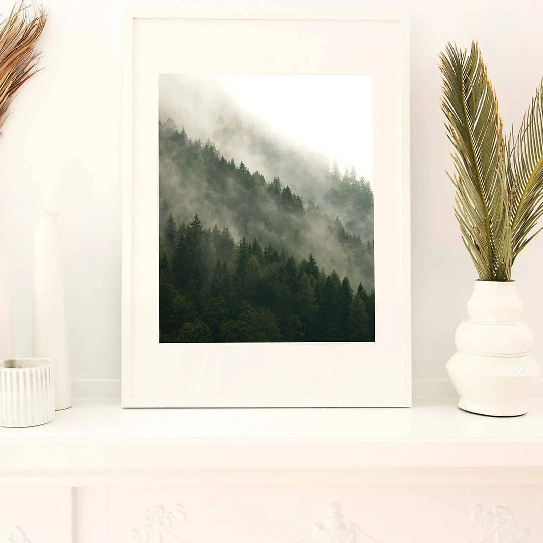 Misty Mountain Wall Mural