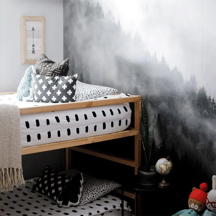 Misty Mountain Wall Mural