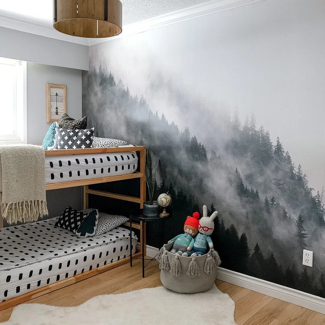 Misty Mountain Wall Mural