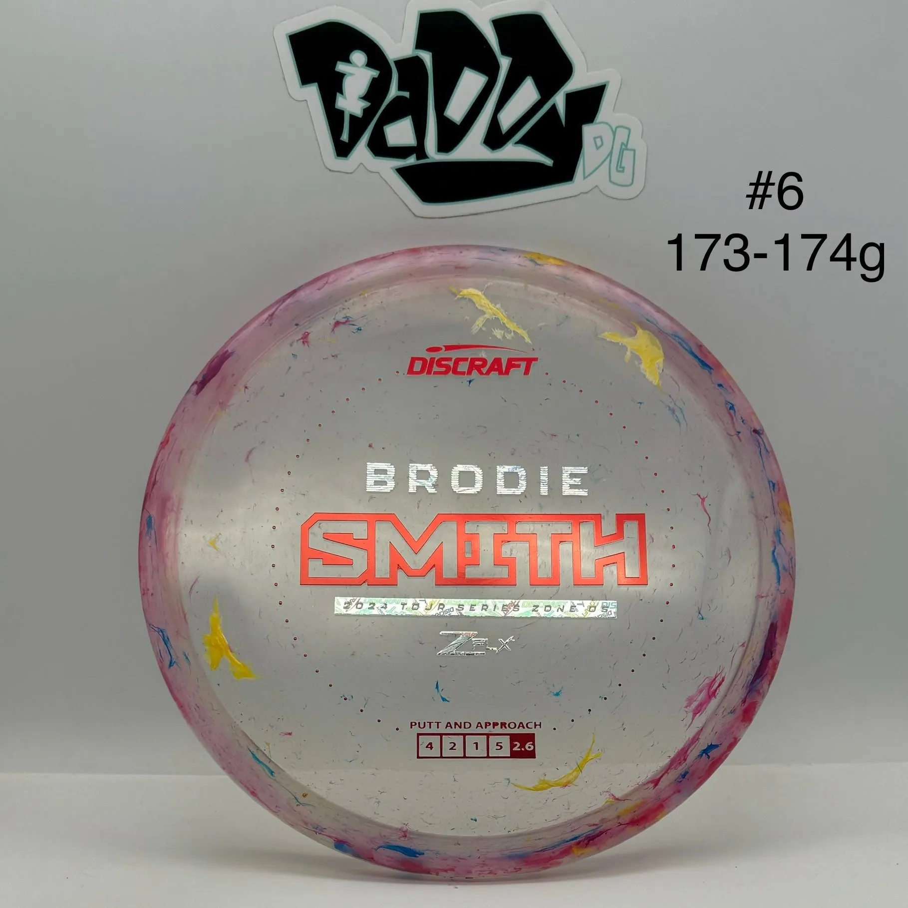 ****NEW Discraft Jawbreaker Z-Line Flx Zone OS 2024 Brodie Smith Putt & Approach