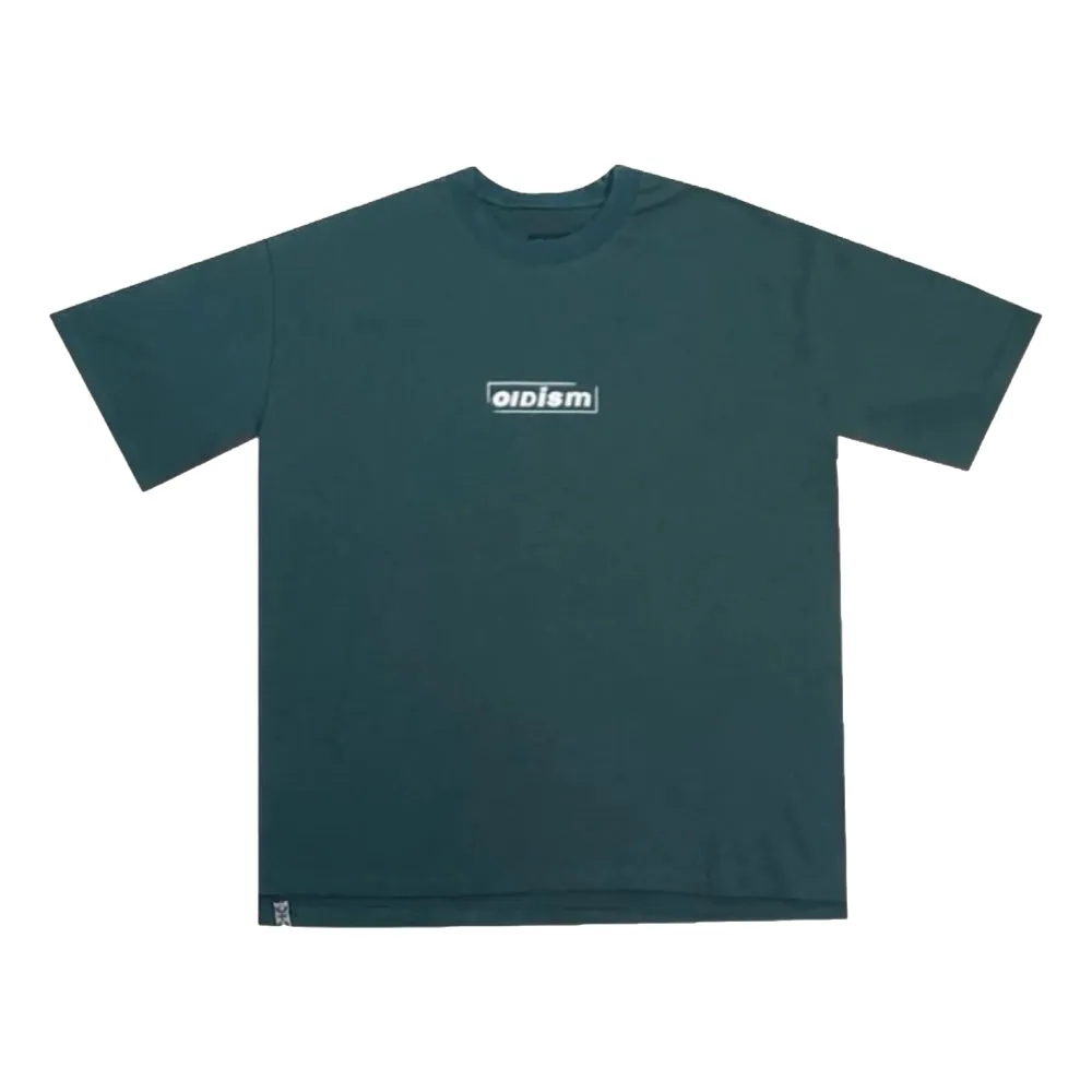 OLDISM OLD/SM  GOOD HOOD EMBROIDERY LOGO TEE-DARK GREEN