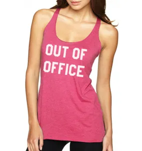 OUT OF OFFICE Women's Racerback Tank