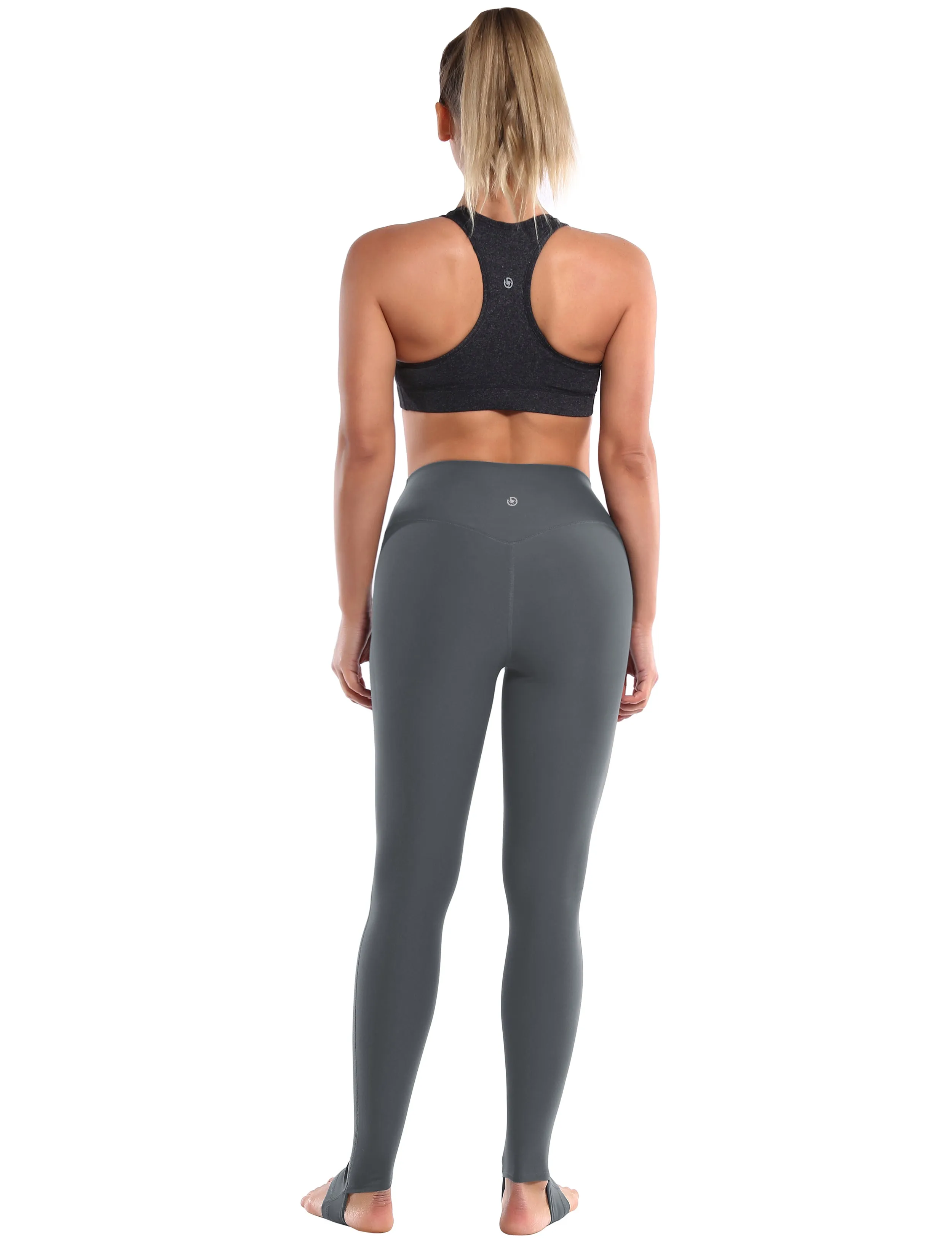 Over the Heel Yoga Pants shadowcharcoal