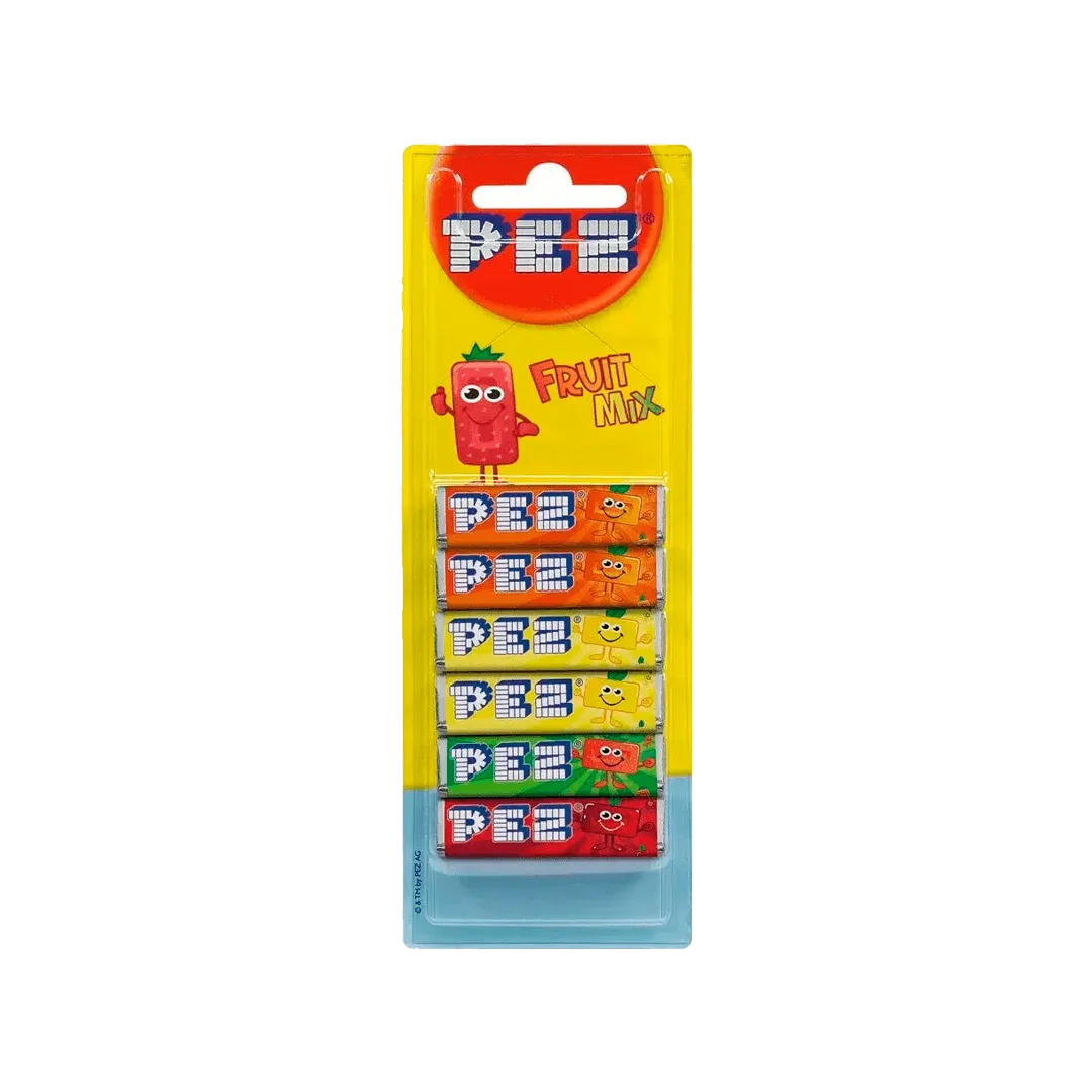 PEZ Fruit Mix Refill 6 Pack