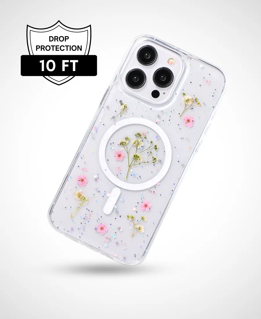 Pink Petite Floral MagSafe Phone Case