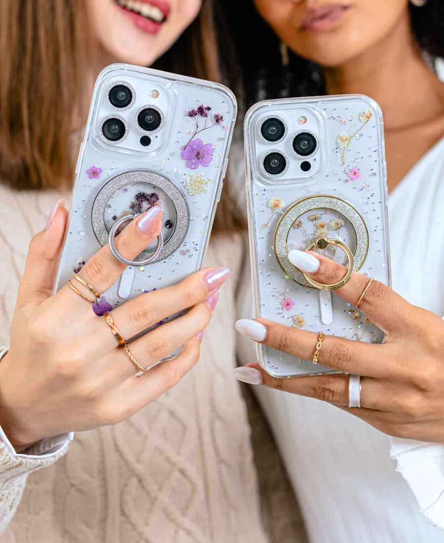 Pink Petite Floral MagSafe Phone Case