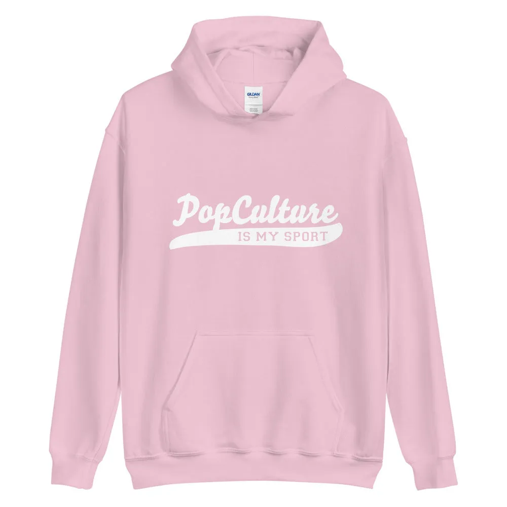 Pop Culture Is My Sport with Ereinfive #5 Jersey on back Unisex Hoodie by Be There in Five