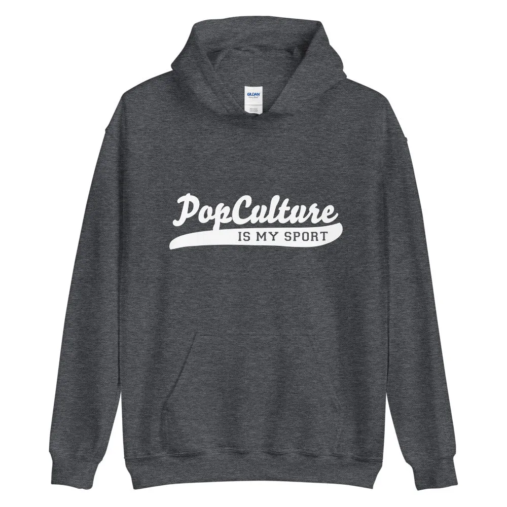 Pop Culture Is My Sport with Ereinfive #5 Jersey on back Unisex Hoodie by Be There in Five