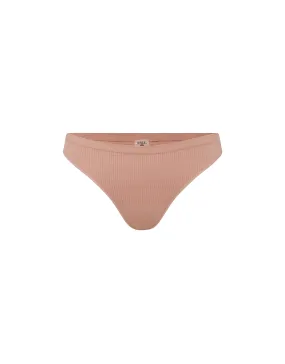 Premium Seamless Sports G-String - Dusty Rose