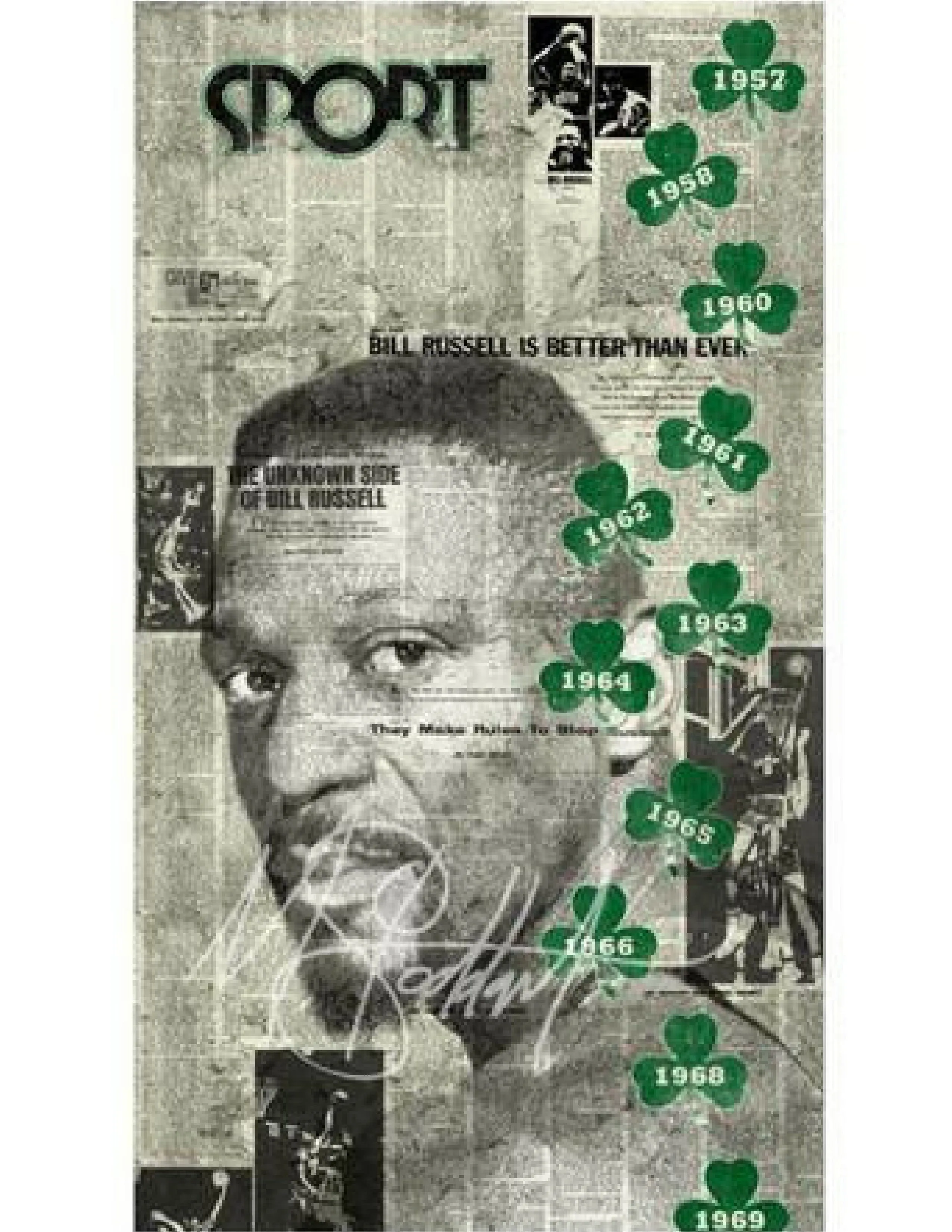 "Game Changer, 1956" (Bill Russell) by Mark Stoddart